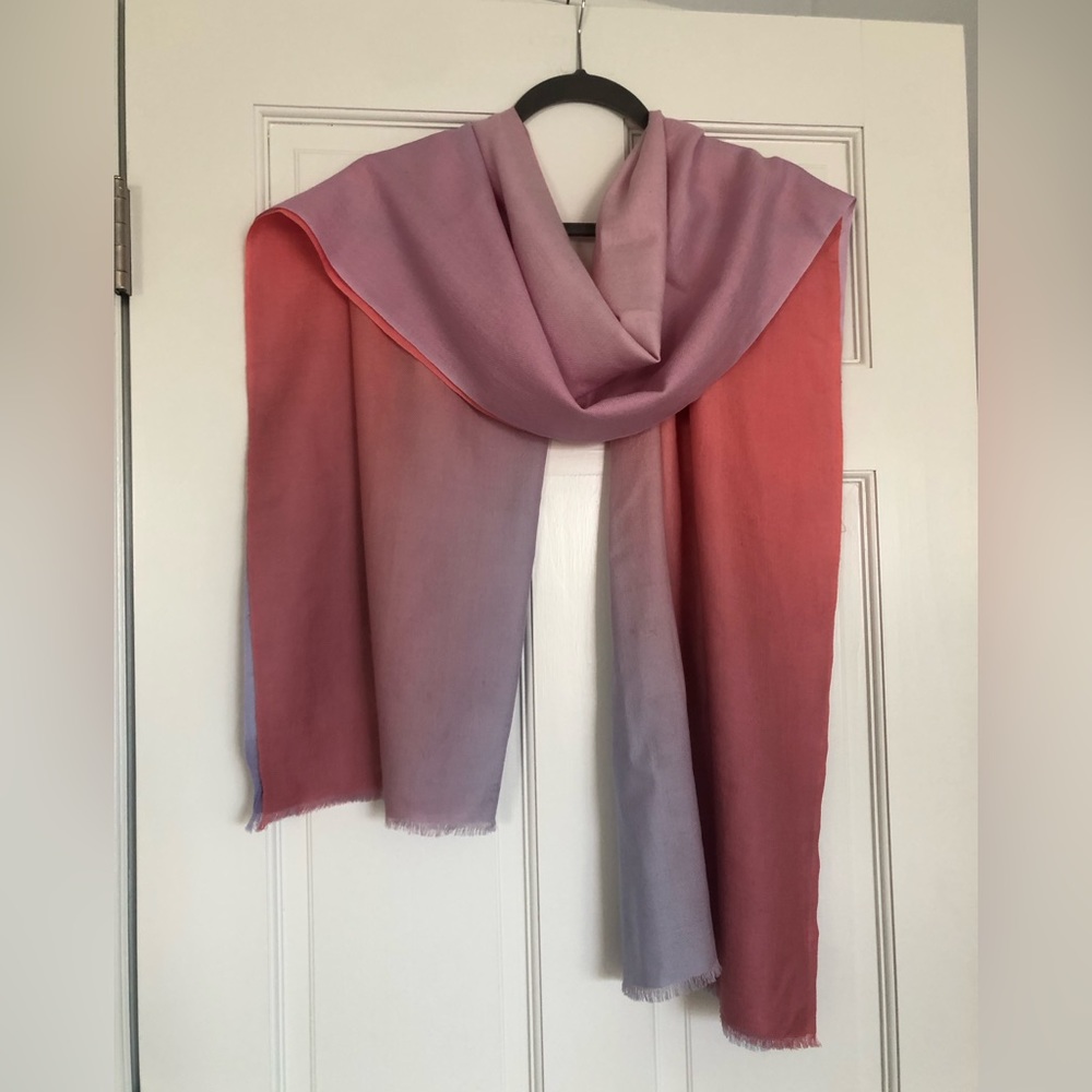 Free People ombré cashmere/wool scarf